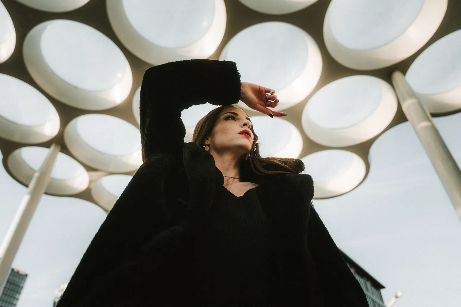 Caitlyn McEwen — fashion editorial photograph